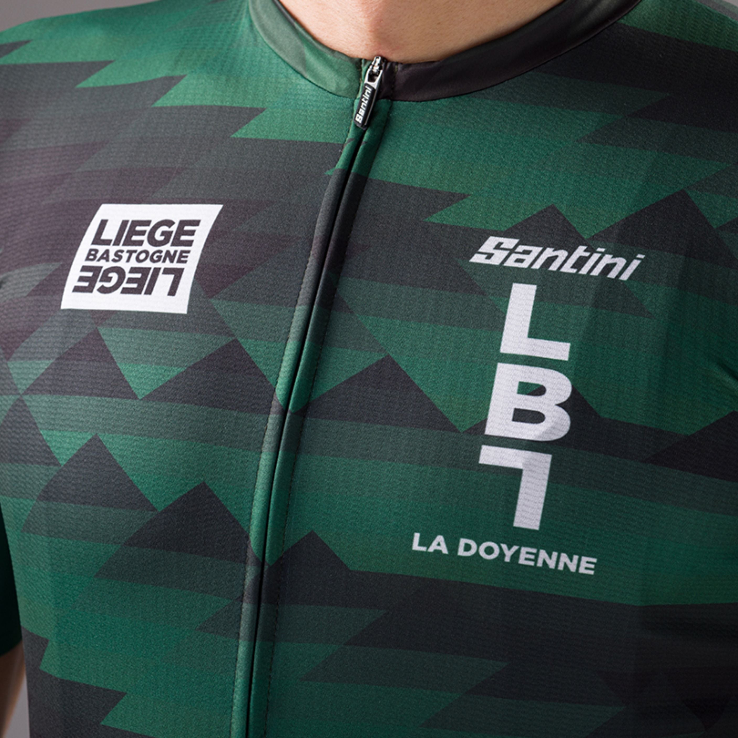 Maillot Cyclisme Santini Liège Bastogne Liège 1892 Homme Vert