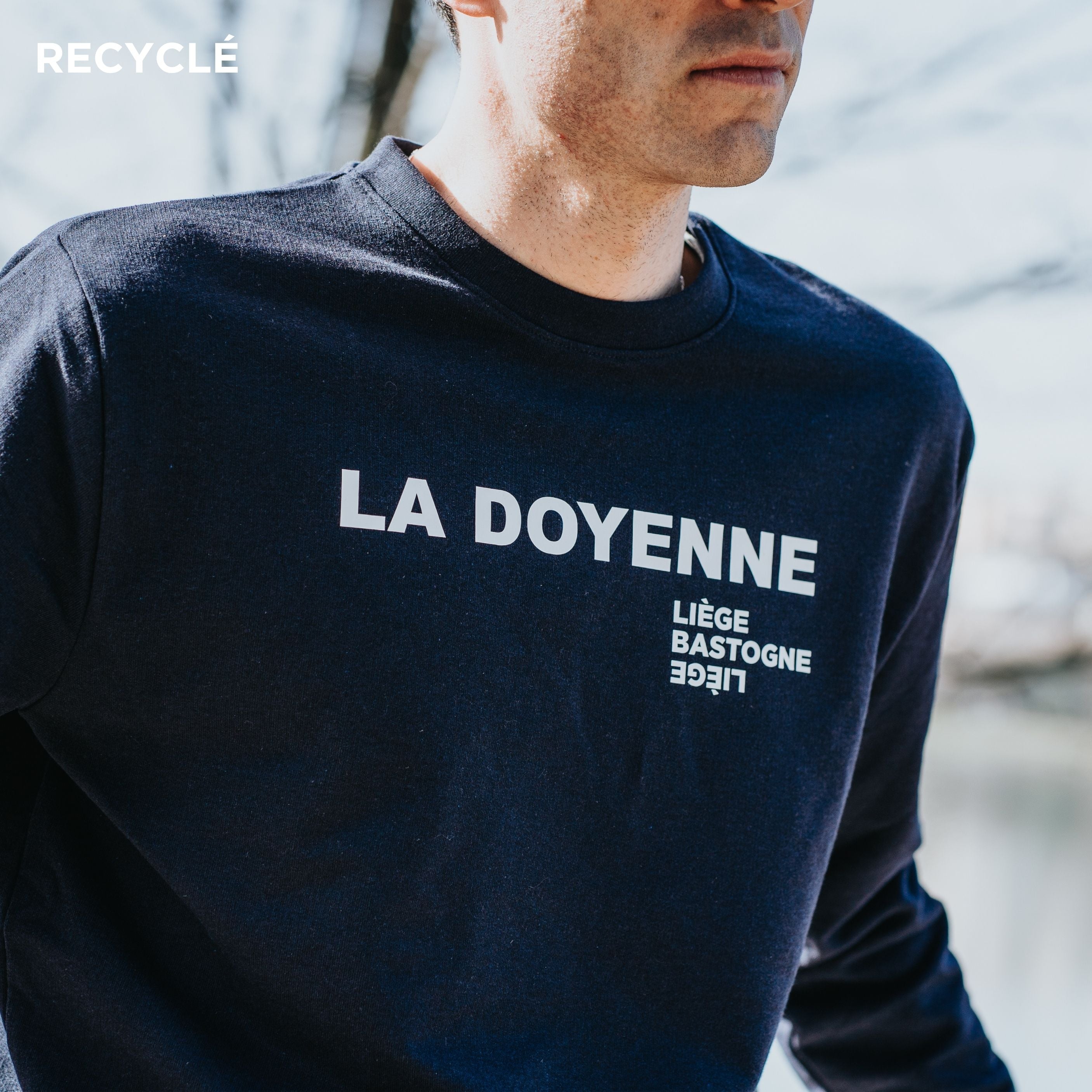 Sweatshirt Liège Bastogne Liège The Old Lady Mixed Navy Blue