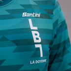 T-shirt technique de Cyclisme Santini Liège Bastogne Liège 1892 Femme Vert