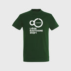 T-shirt Liège Bastogne Liège Huit Mixte Vert Bouteille