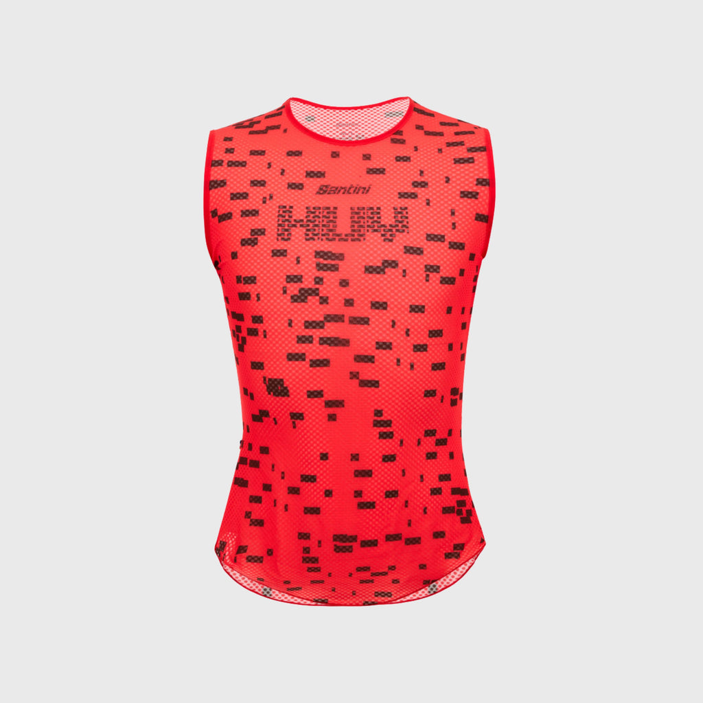 Maillot Cyclisme Santini sans Manches Santini La Flèche Wallonne 2024 Homme Rouge