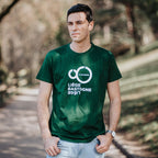 T-shirt Liège Bastogne Liège Huit Mixte Vert Bouteille