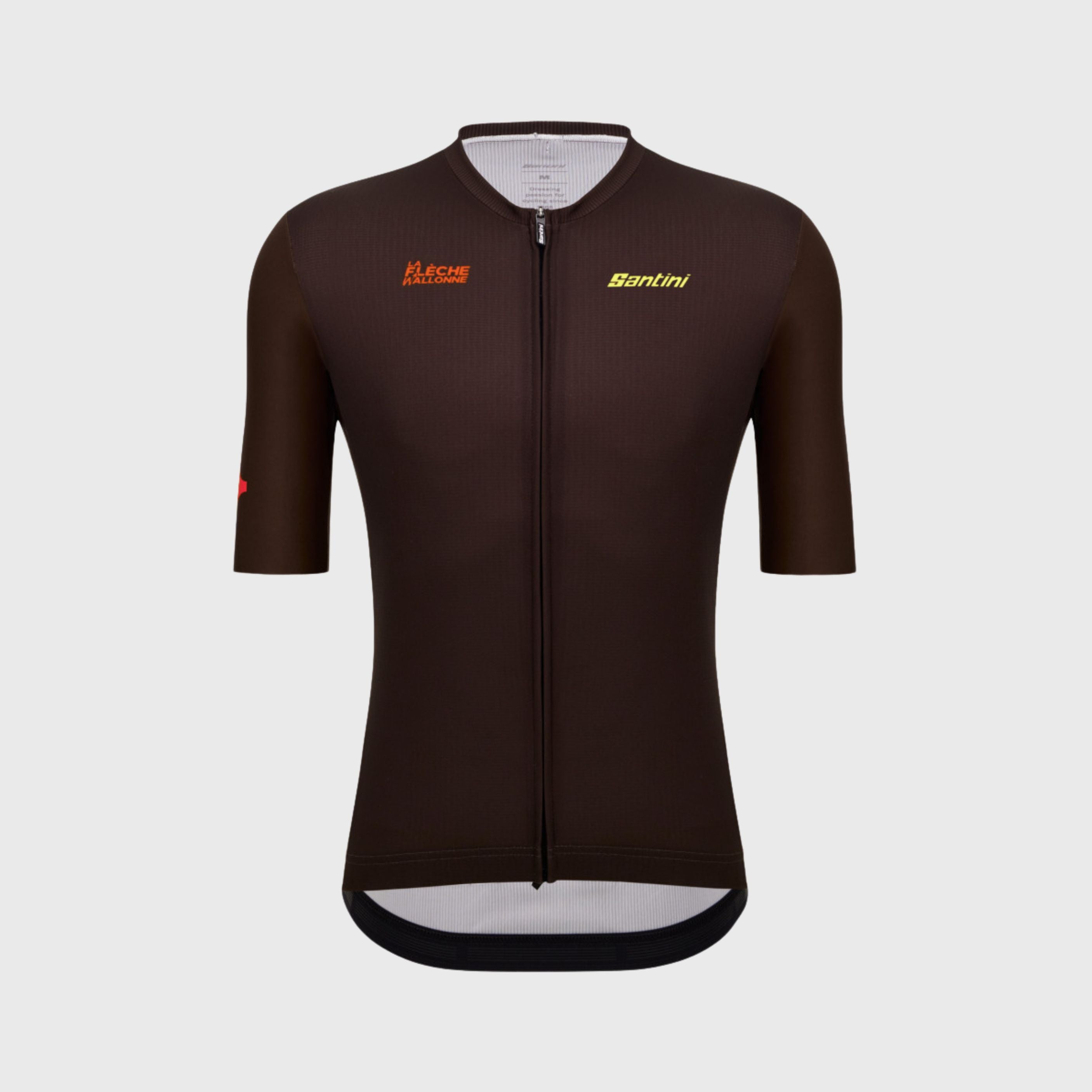 Maillot Cyclisme Santini La Flèche Wallonne 2024 Homme Grena