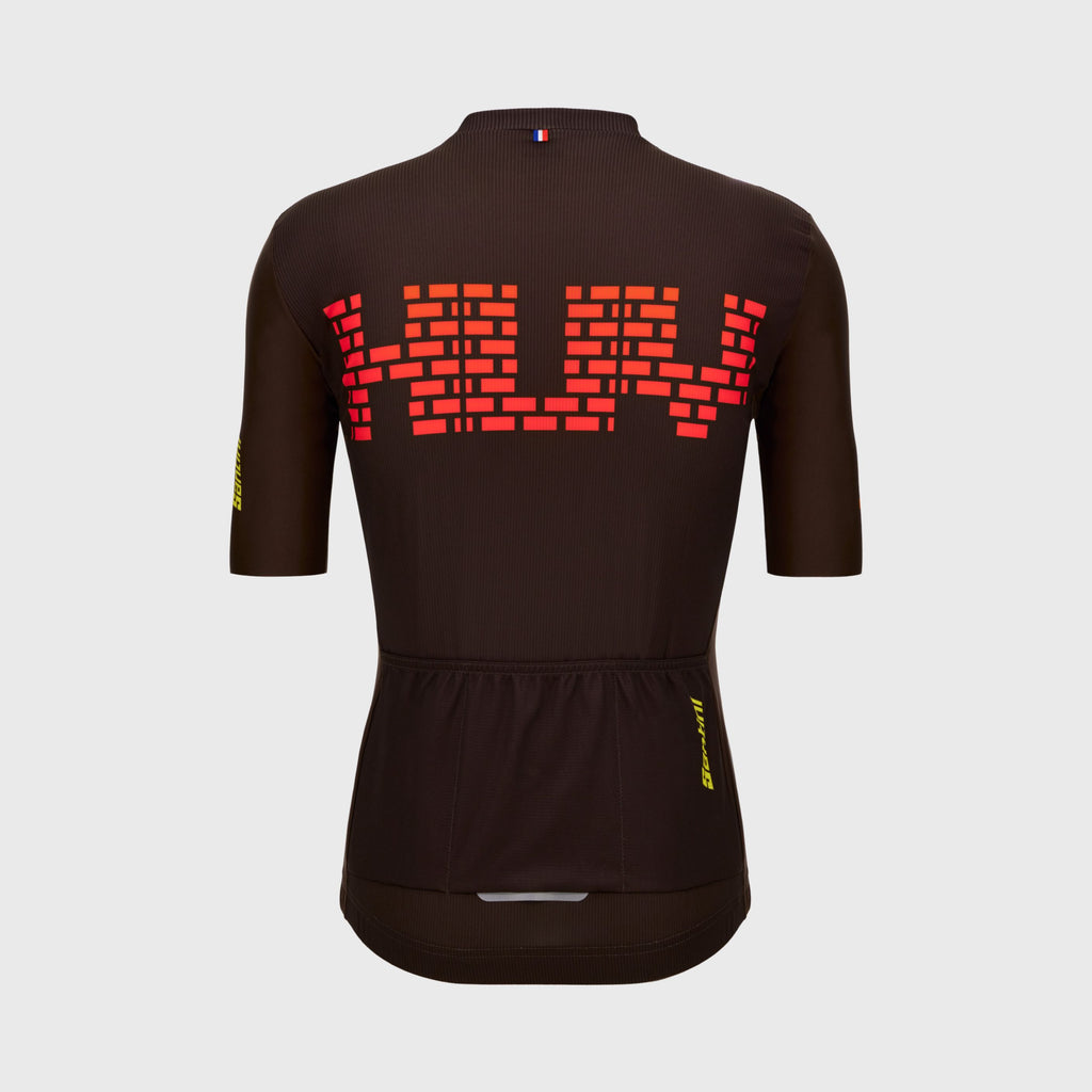 Maillot Cyclisme Santini La Flèche Wallonne 2024 Homme Grena