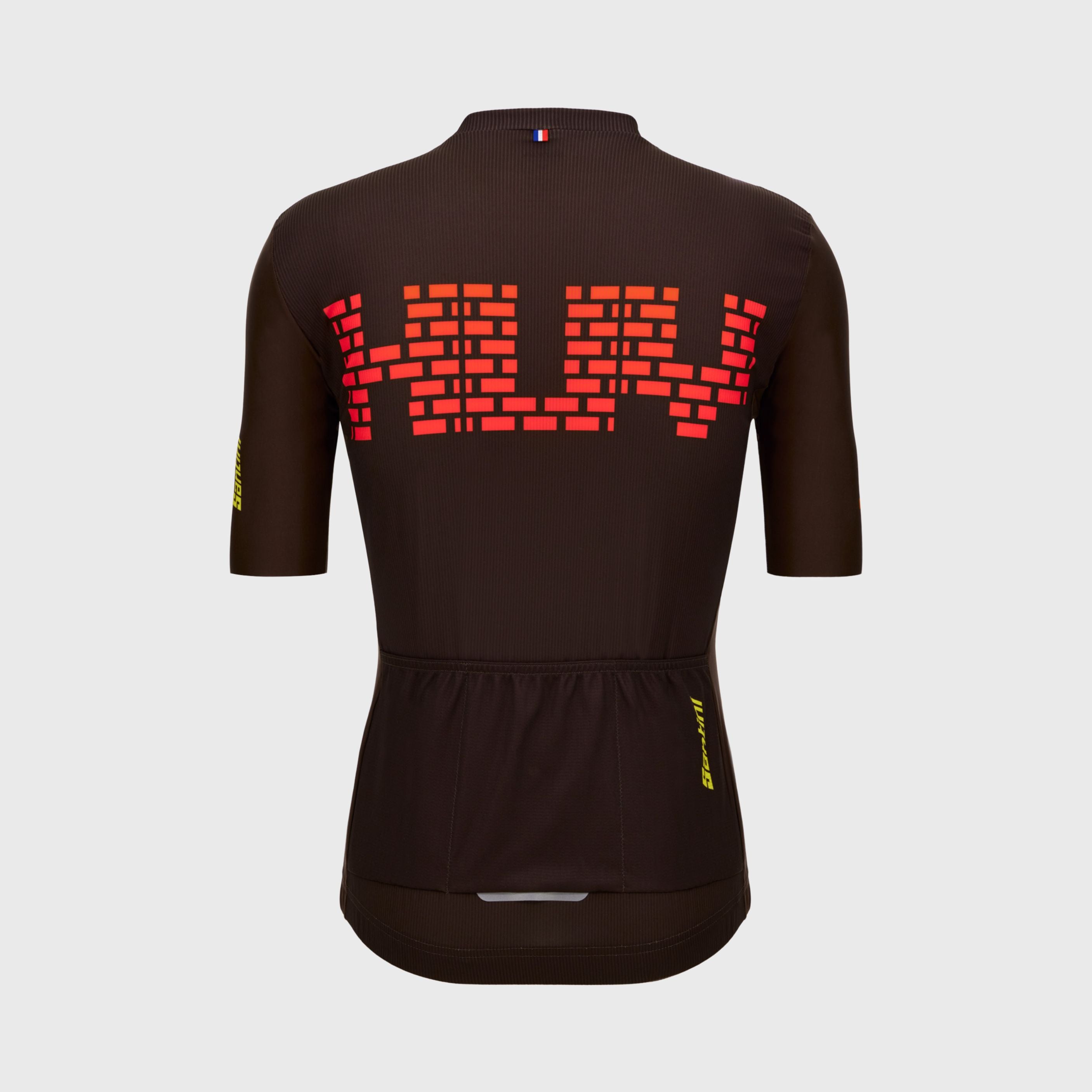 Maillot Cyclisme Santini La Flèche Wallonne 2024 Homme Grena