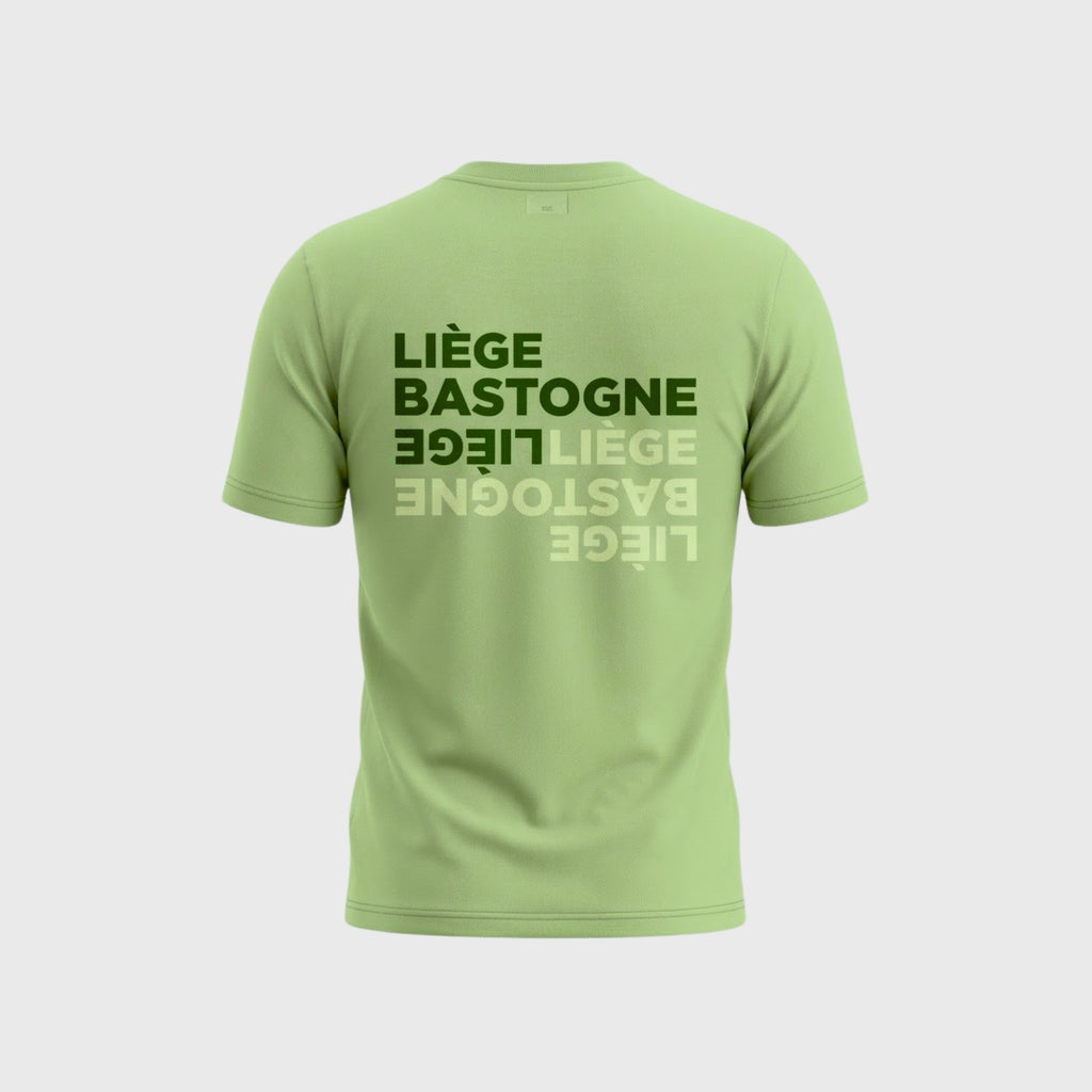 T-shirt Liège Bastogne Liège The Green Pastel Unisex