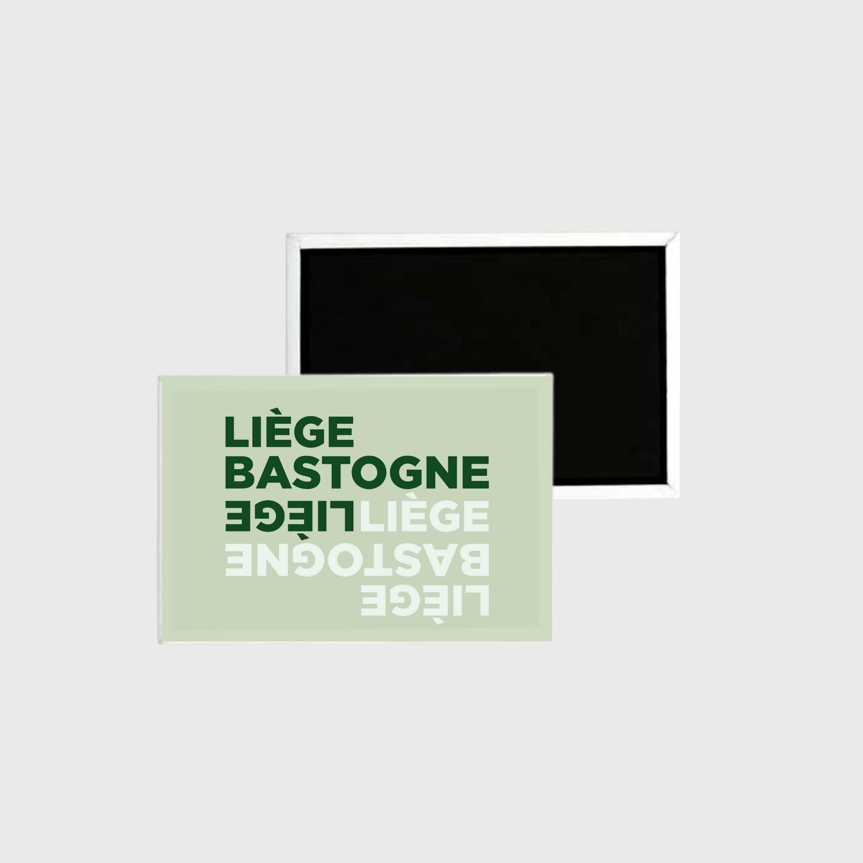 Magnet Liège Bastogne Liège The Green Pastel Green