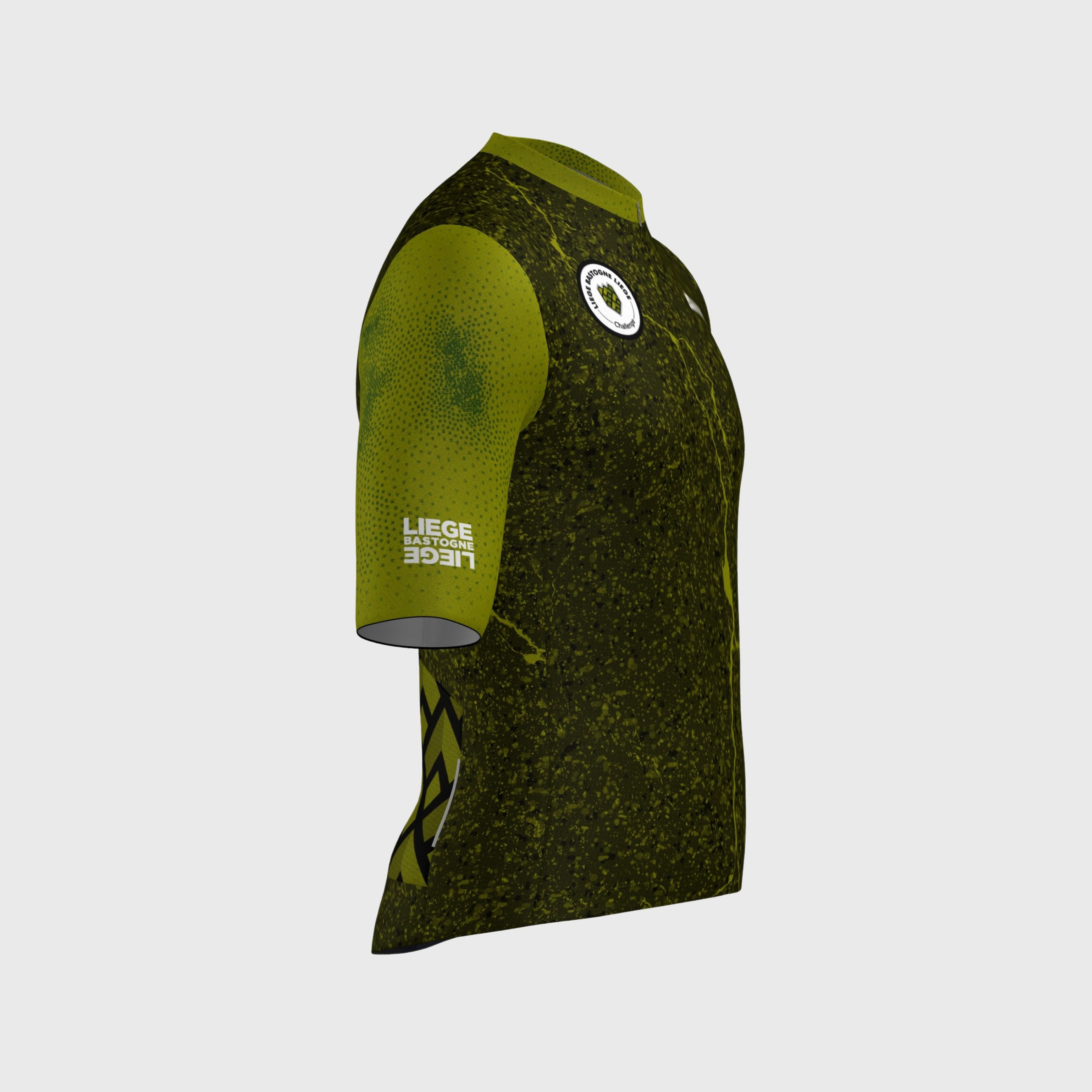 Santini Liège-Bastogne-Liège Challenge Cycling Jersey Green
