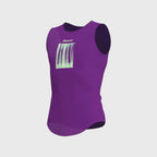 Santini Liège Bastogne Liège Men's Sleeveless Cycling Jersey Violet