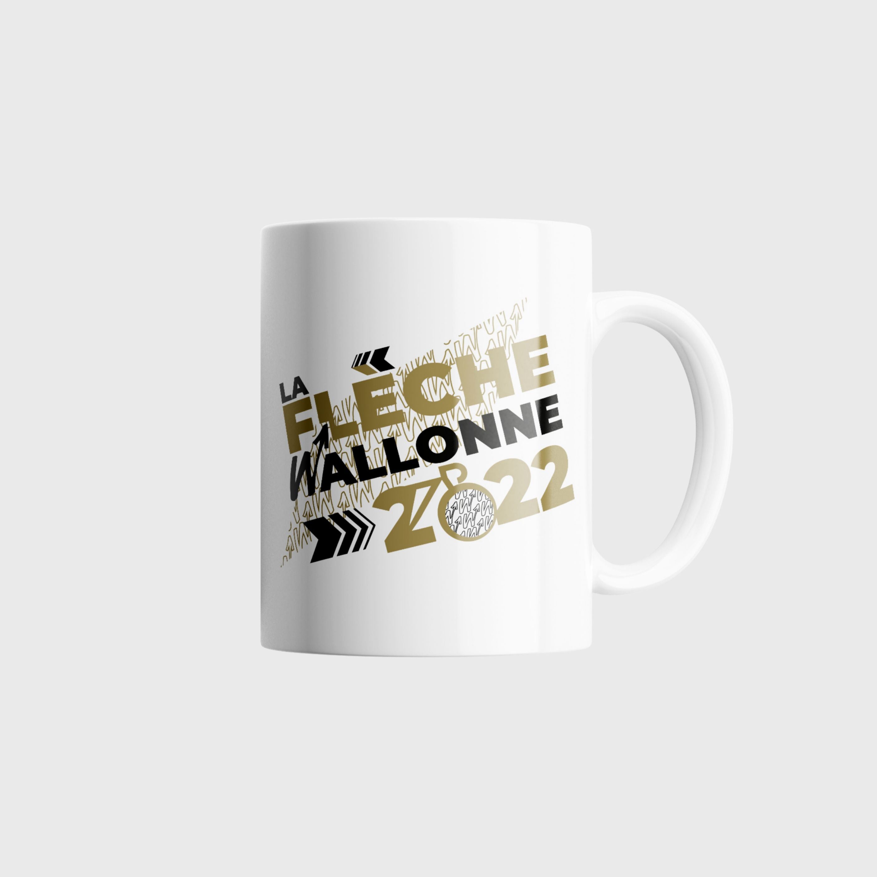 Flèche Wallonne Full Course 2022 White Mug