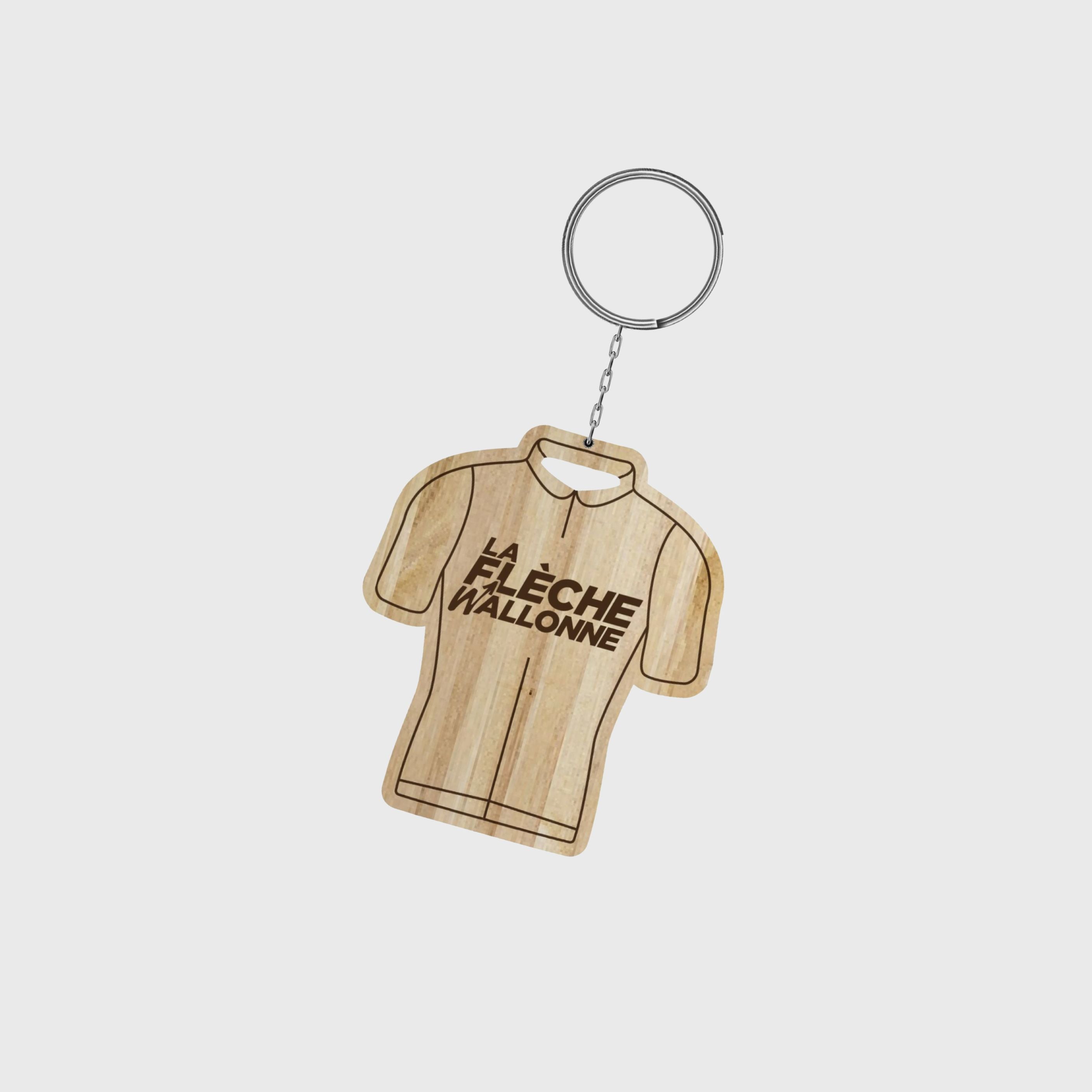 Key ring Flèche Wallonne Wooden Jersey