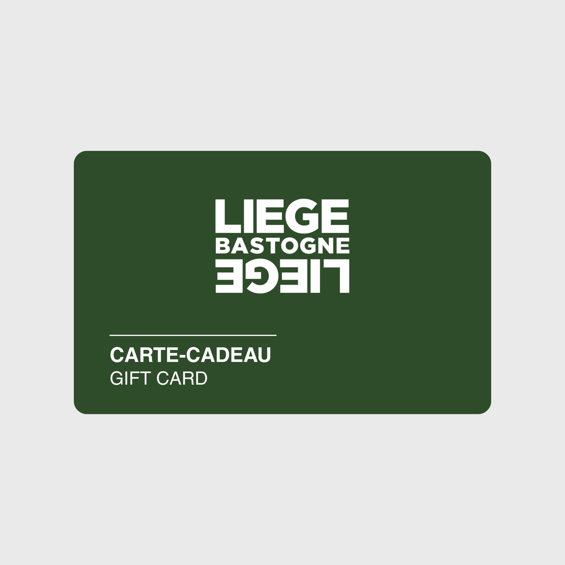 Carte-cadeau Liège-Bastogne-Liège