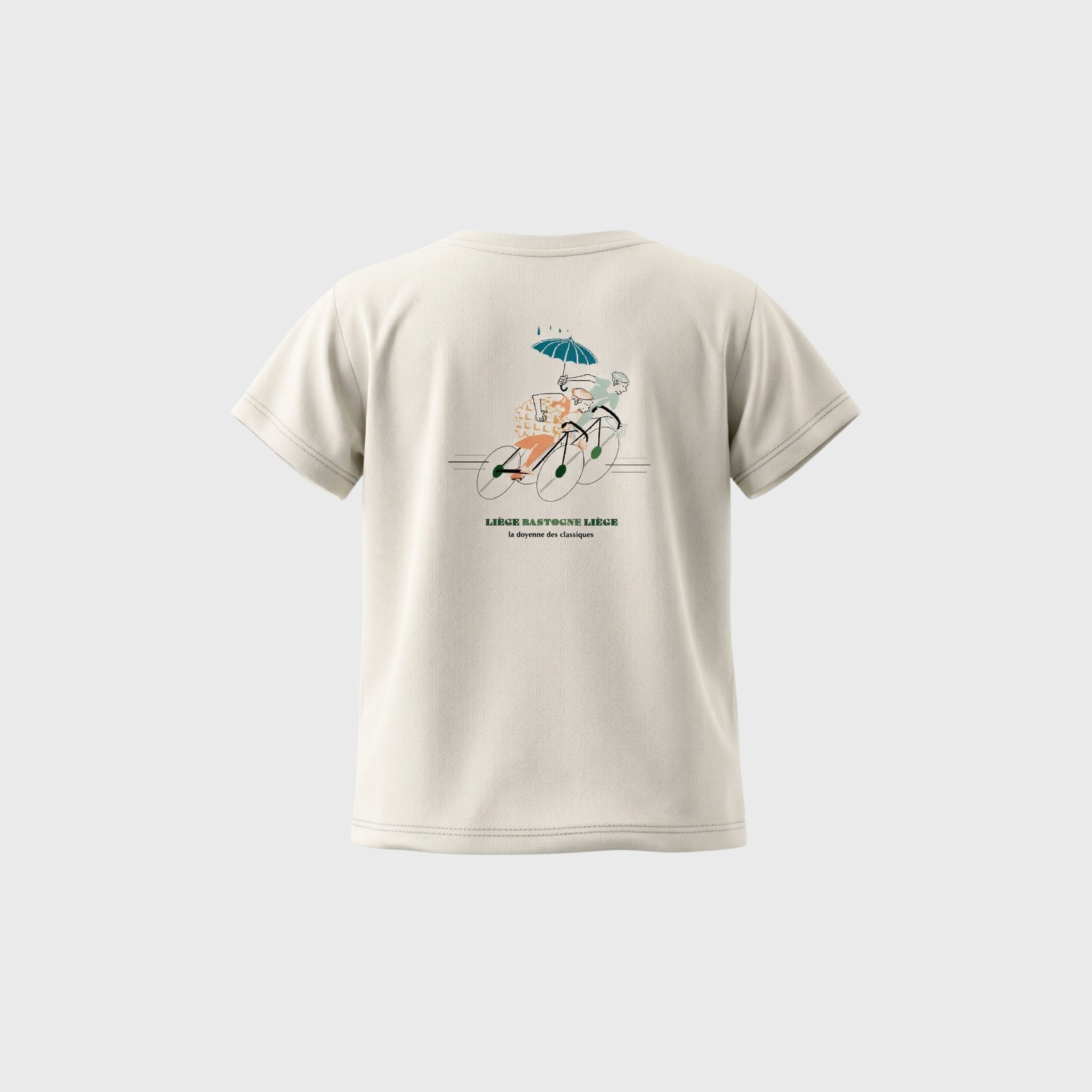Liège Bastogne Liège Waffle Ecru T-shirt for Kids