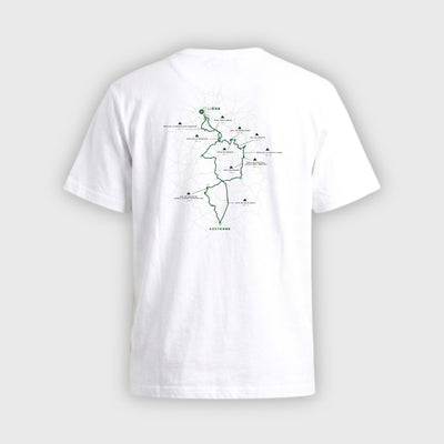 Liege Bastogne Liege Route 2026 Unisex White T-Shirt
