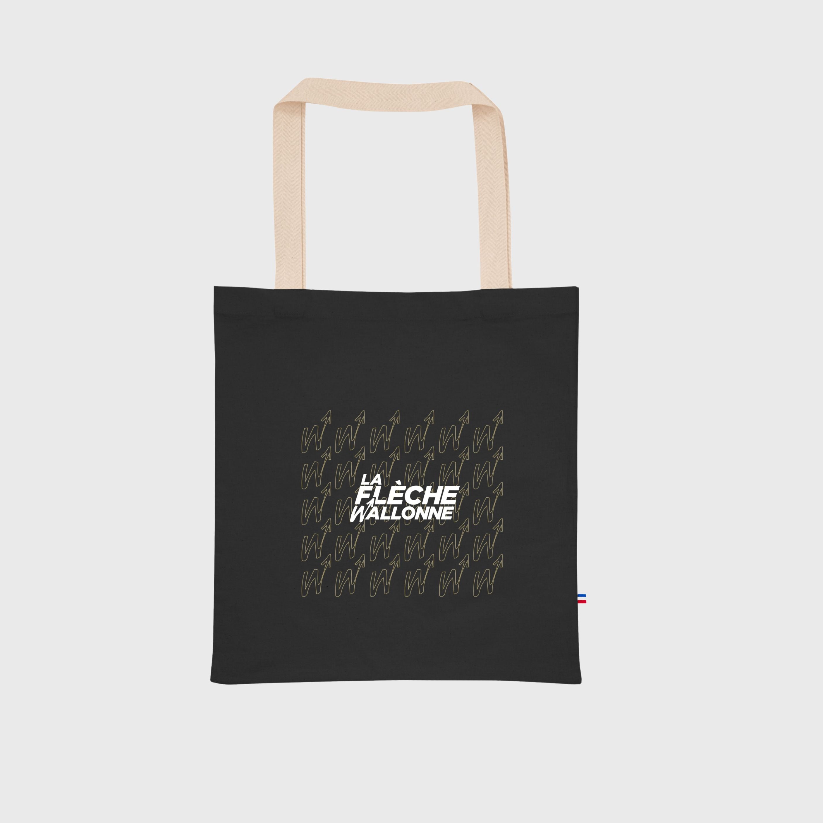 Tote Bag Flèche Wallonne "Musette W" Black