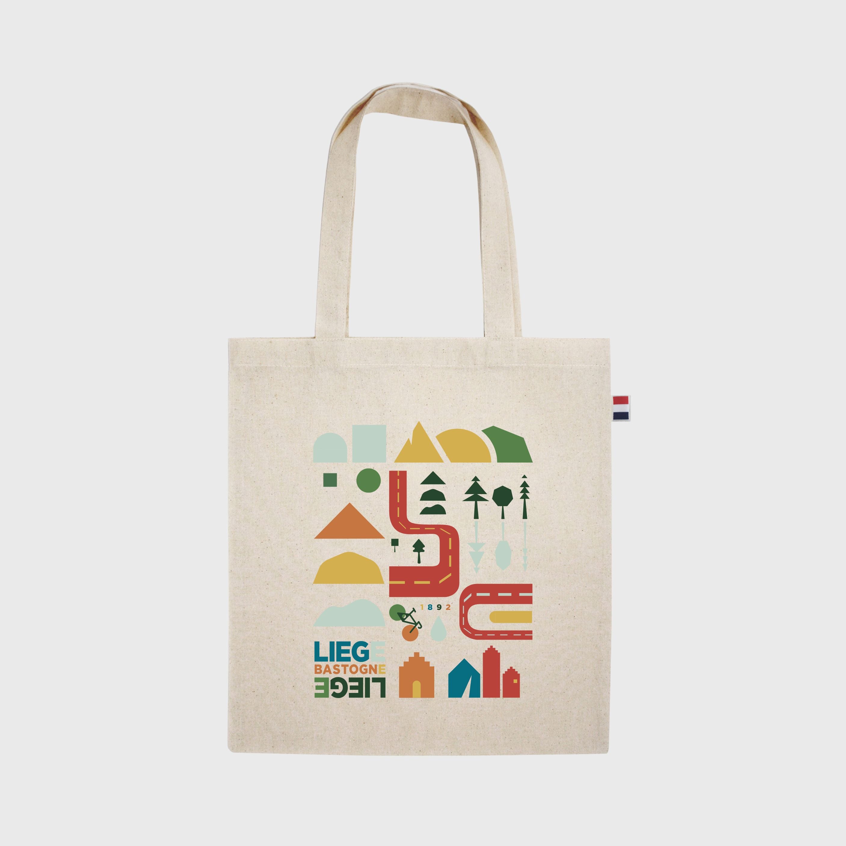 Schoudertas Luik-Bastenaken-Luik Vintage Beige